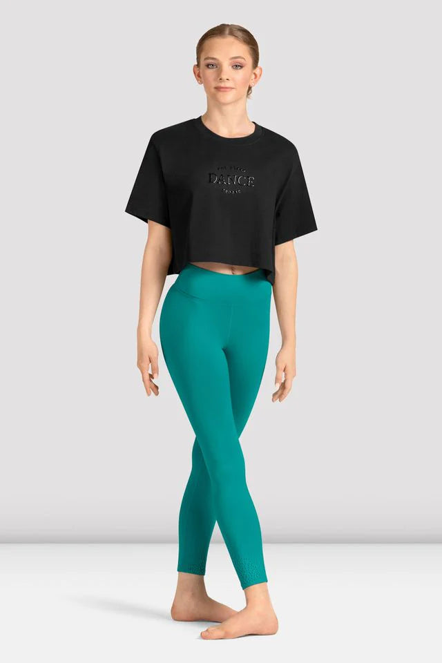 Ladies Mirella Celeste Printed Crop Top