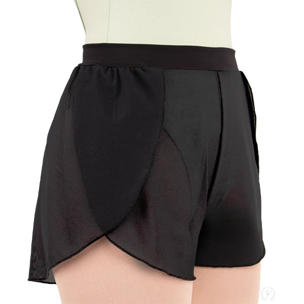 Girls Mesh Petal Shorts
