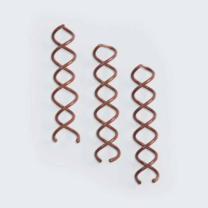 Brown Bun Twist 3pc
