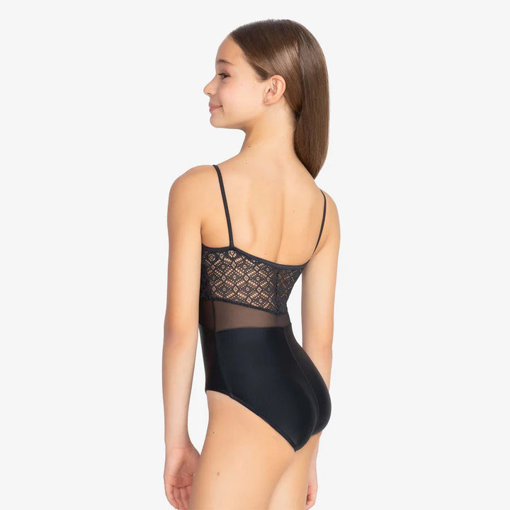 BY54C Child Asymmetrical Tank Leotard