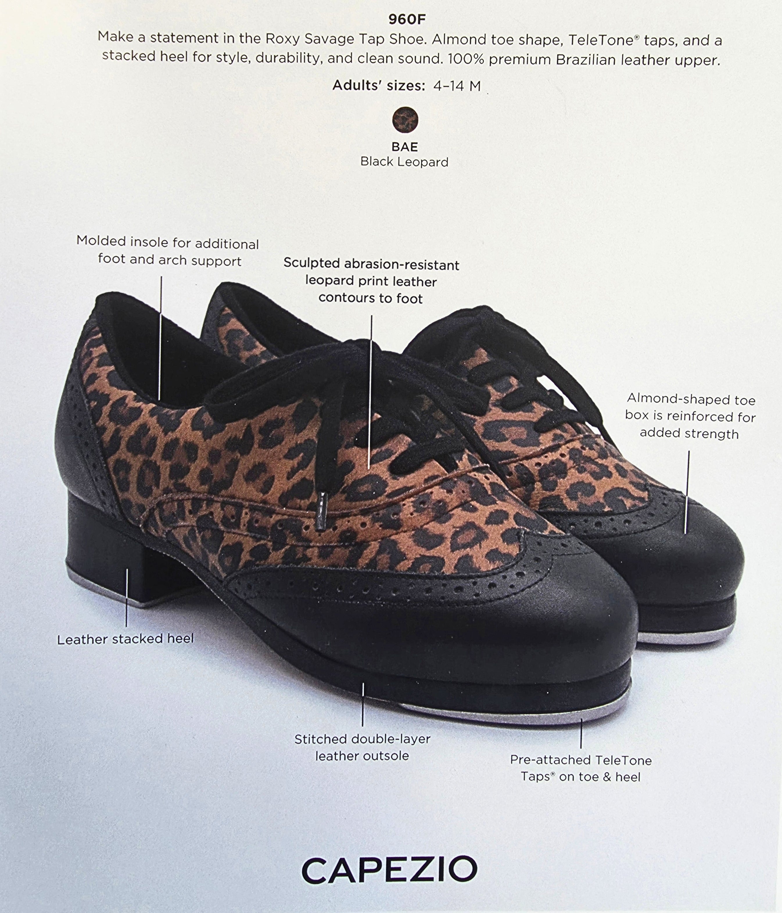 PRE ORDER] Roxy Savage Tap Shoe - Limited Edition – All That Jazz