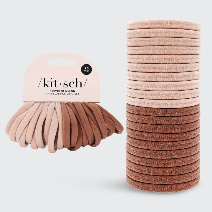 Blush Nylon Elastics 20pc set