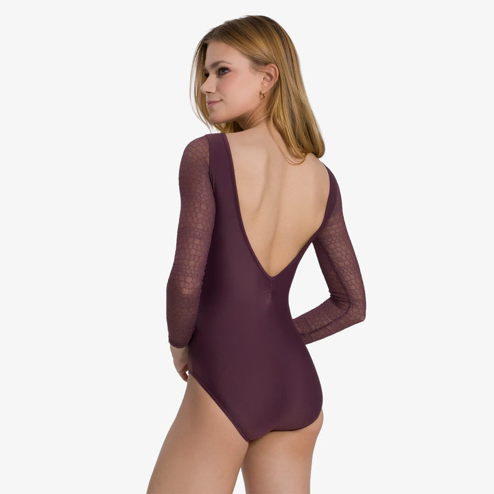 BY114 Adeline Long Sleeve Leotard