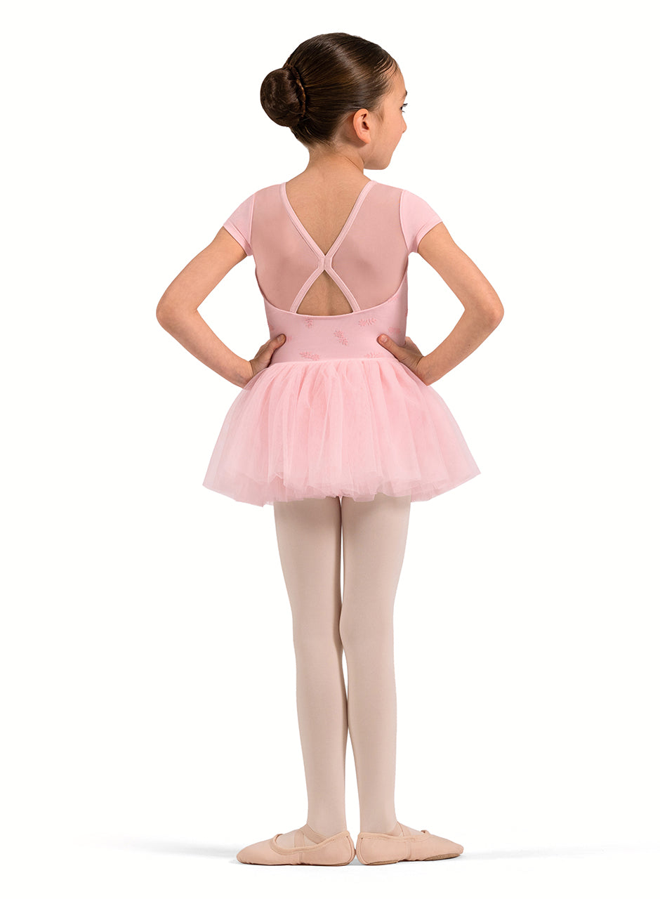 Girls Nora Cap Sleeve Tutu Dress