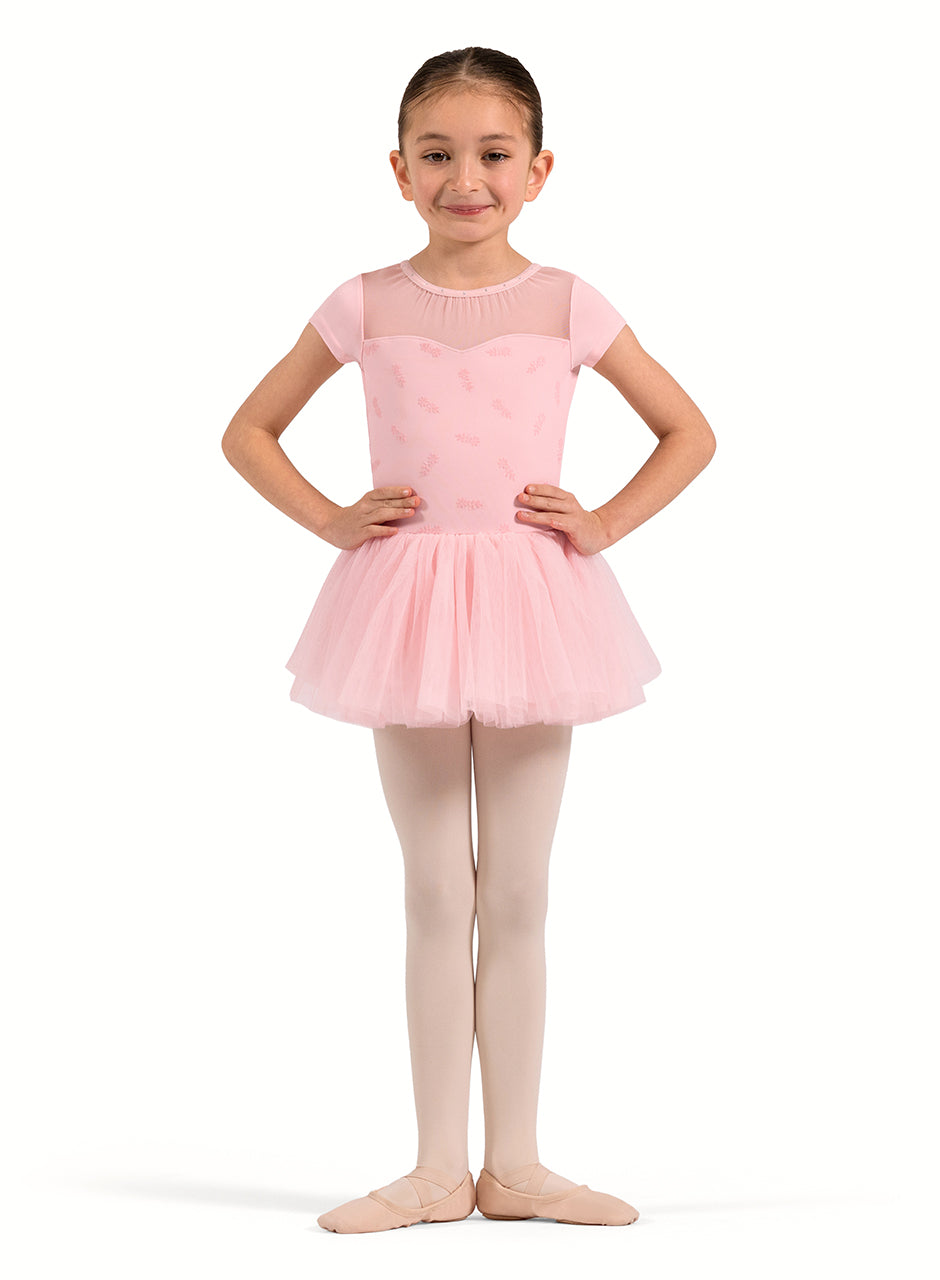 Girls Nora Cap Sleeve Tutu Dress