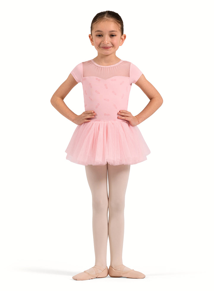 Girls Nora Cap Sleeve Tutu Dress