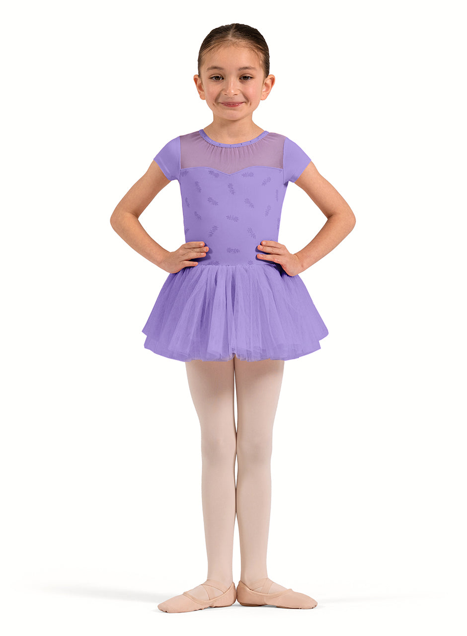 Girls Nora Cap Sleeve Tutu Dress