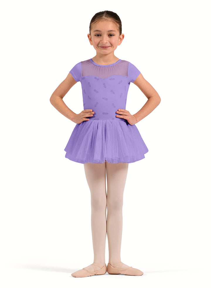 Girls Nora Cap Sleeve Tutu Dress