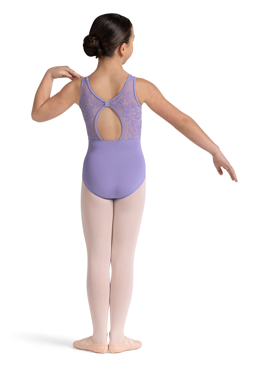 Girls Lulu Floral Tank Leotard