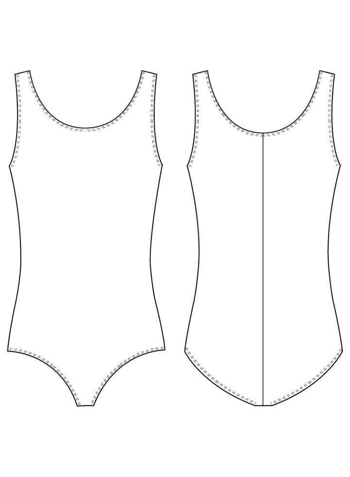Girls Dynamic Tank Leotard