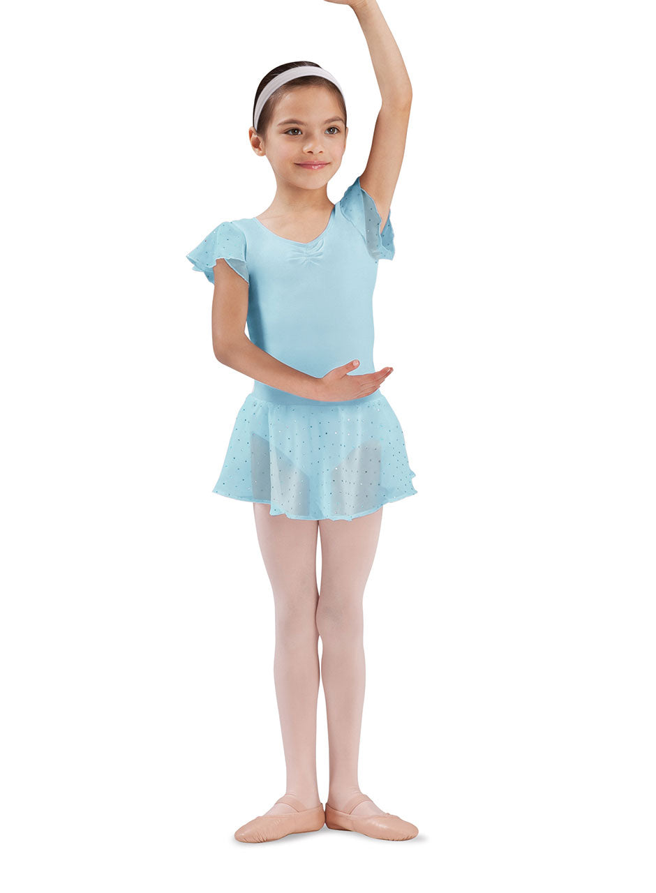 Girls Olesia Georgette Sequin Skirt