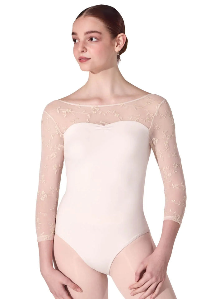 Lace Elan Grace Leotard - F12814W