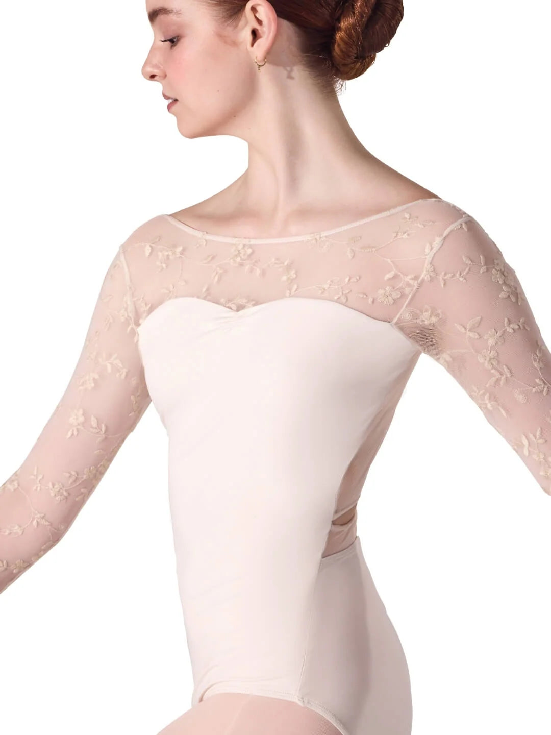 Lace Elan Grace Leotard - F12814W