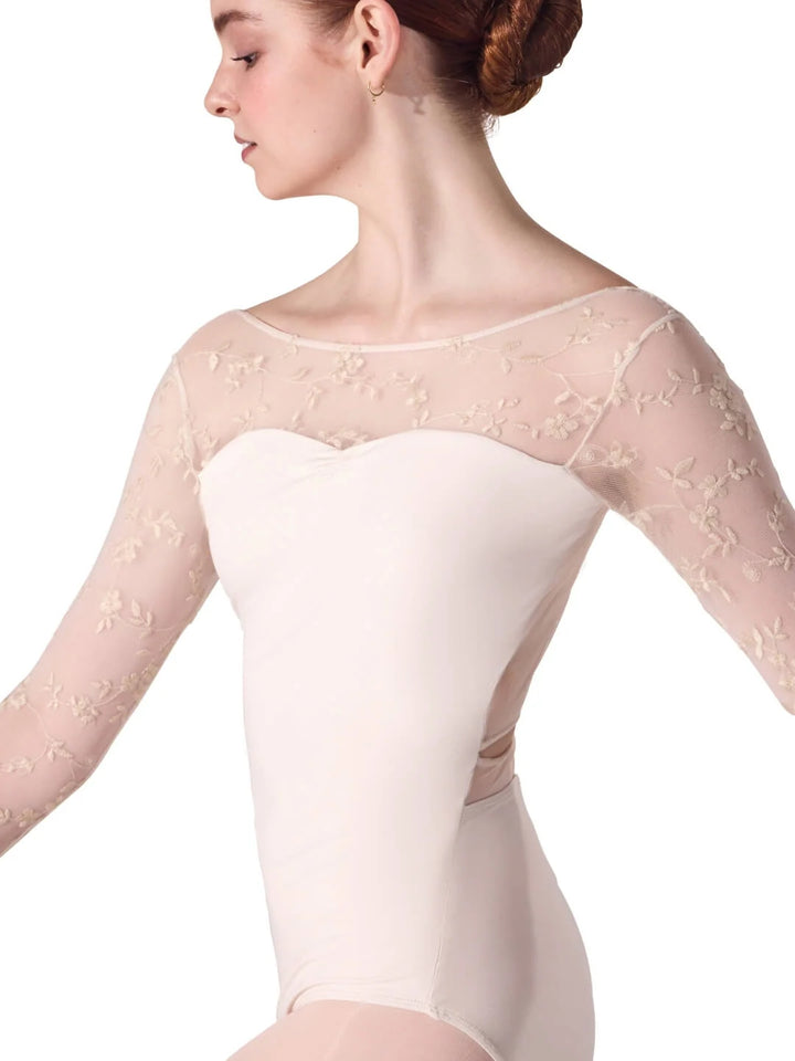 Lace Elan Grace Leotard - F12814W