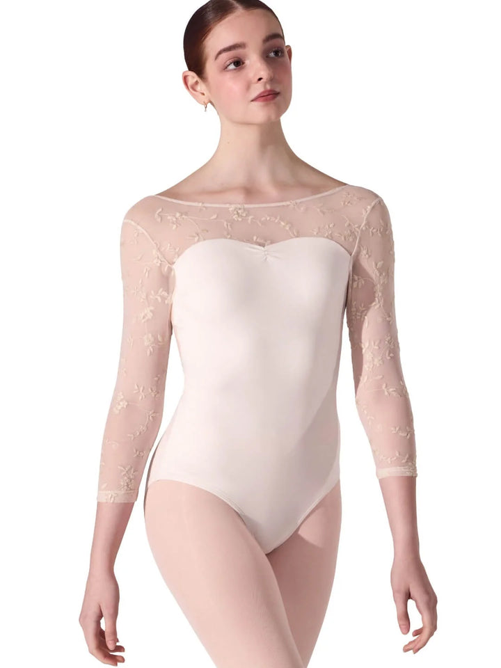 Lace Elan Grace Leotard - F12814W