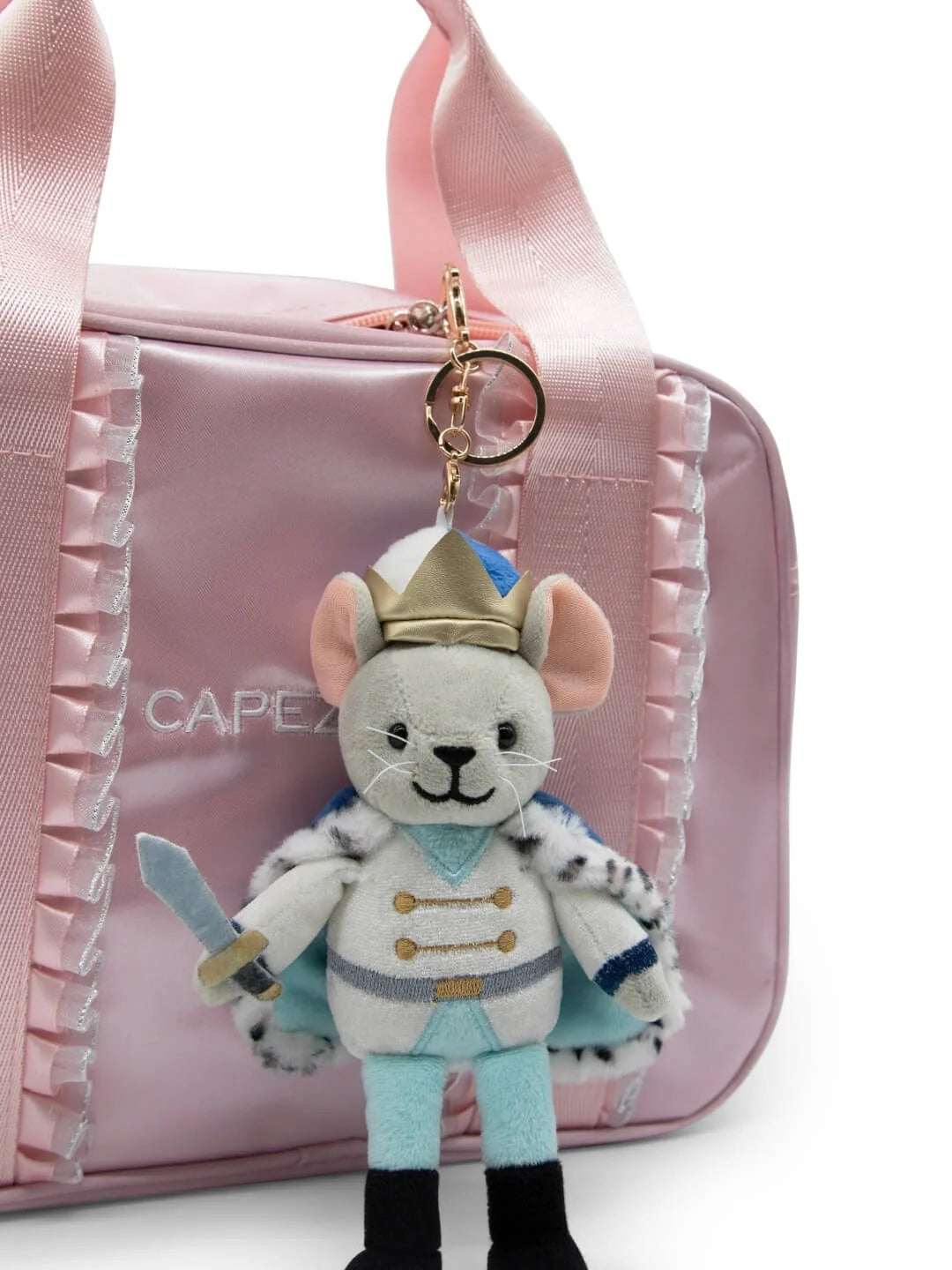 Mouse King Plush Charm Keychain - A3061