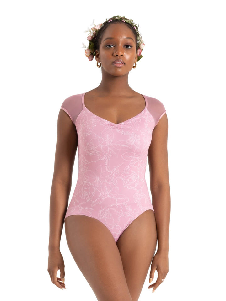 Daisy Cap Sleeve Leotard
