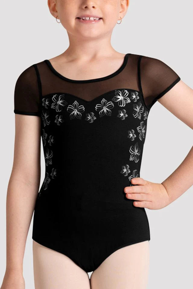 Girls Logan Cap Sleeve Leotard