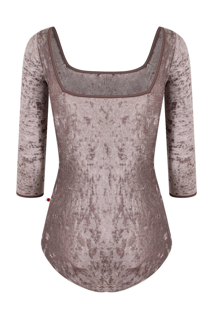 "Marieke Duo" Half Sleeve Leotard