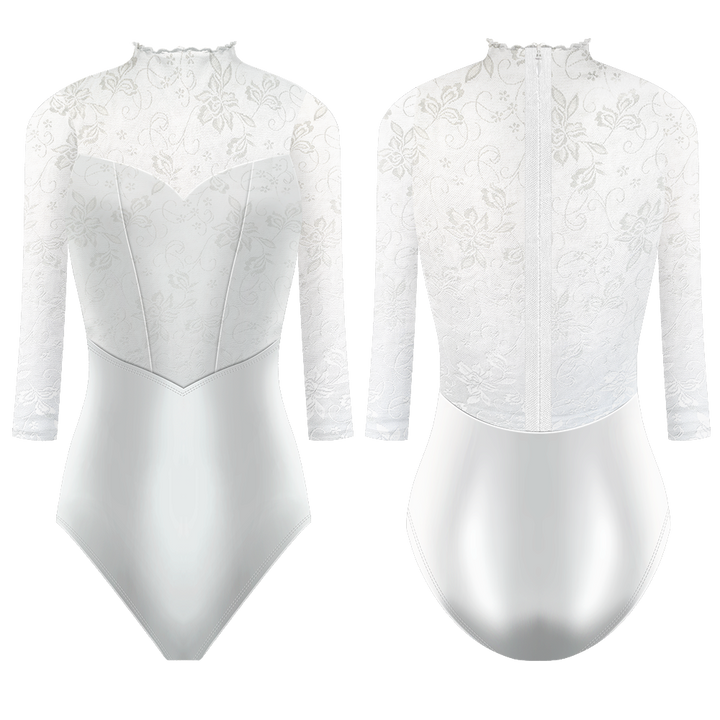 Snowflake Long Sleeve Leotard