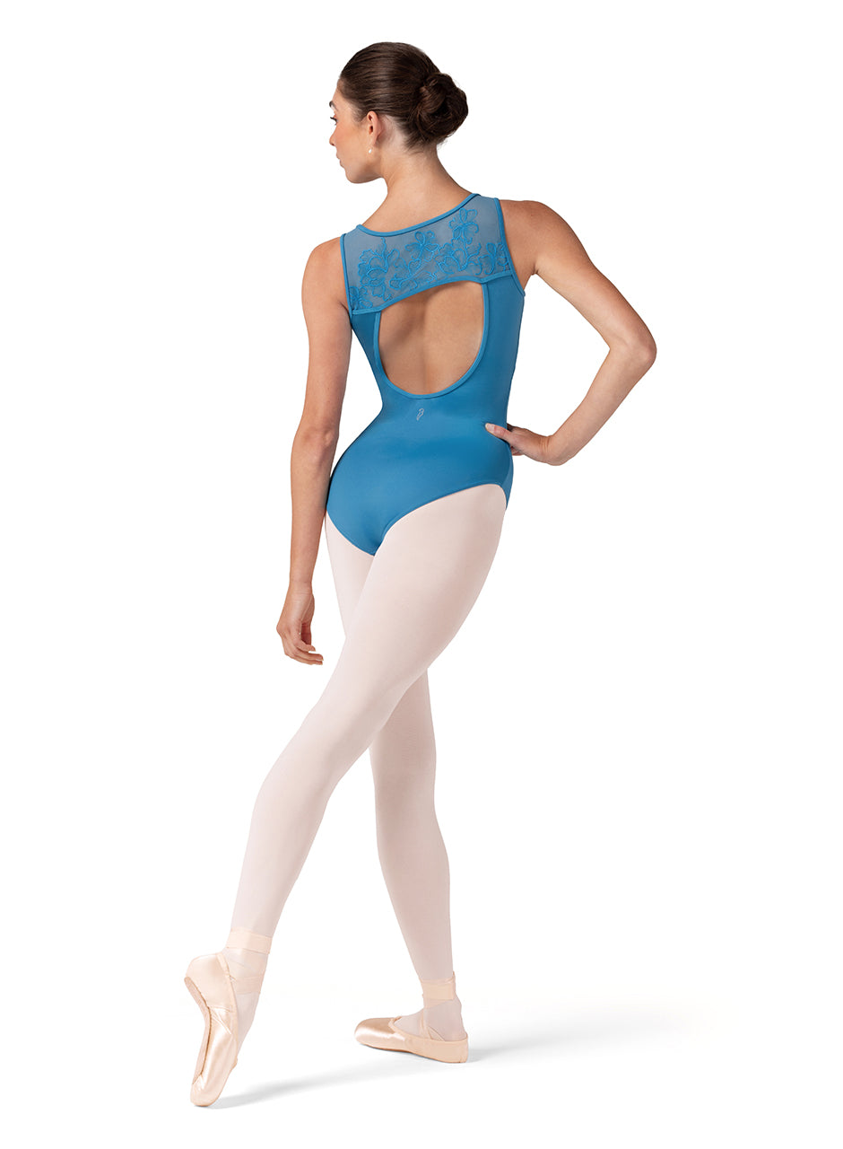 Tween Layla Floral Tank Leotard