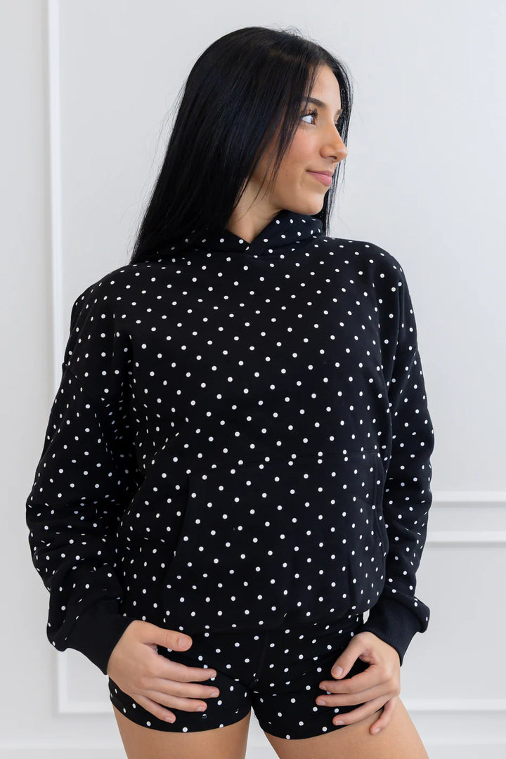 Polka Dot Hoodie