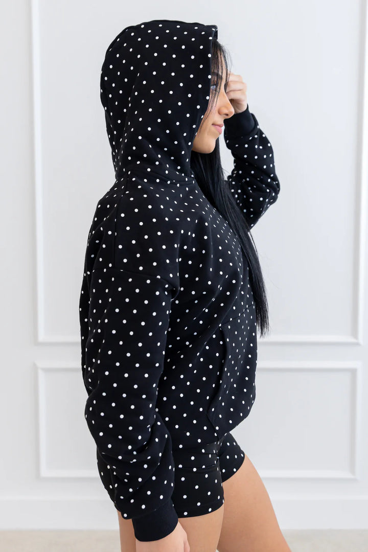 Polka Dot Hoodie