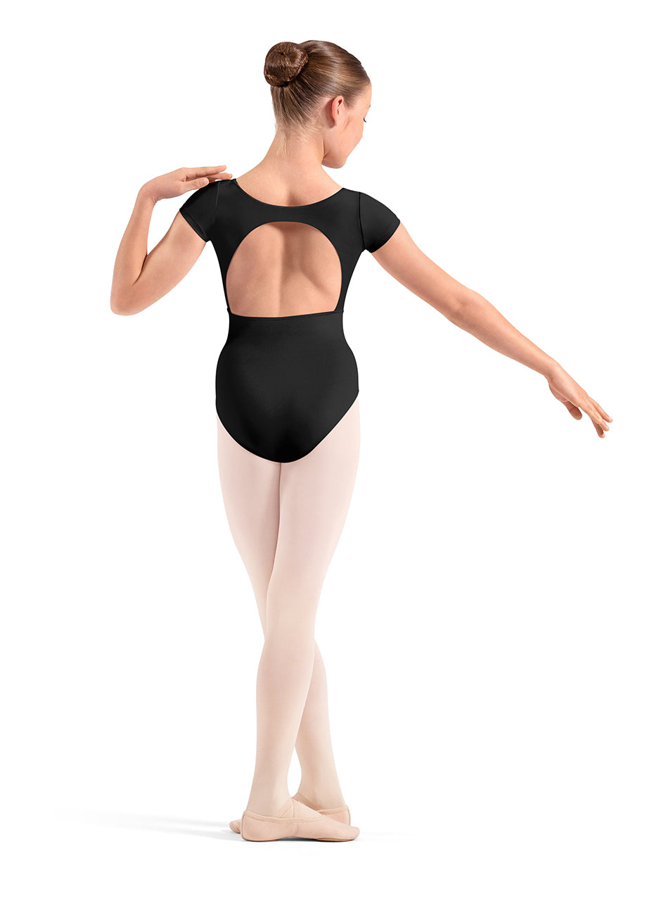 Girls Mirella Cap Sleeve Leotard