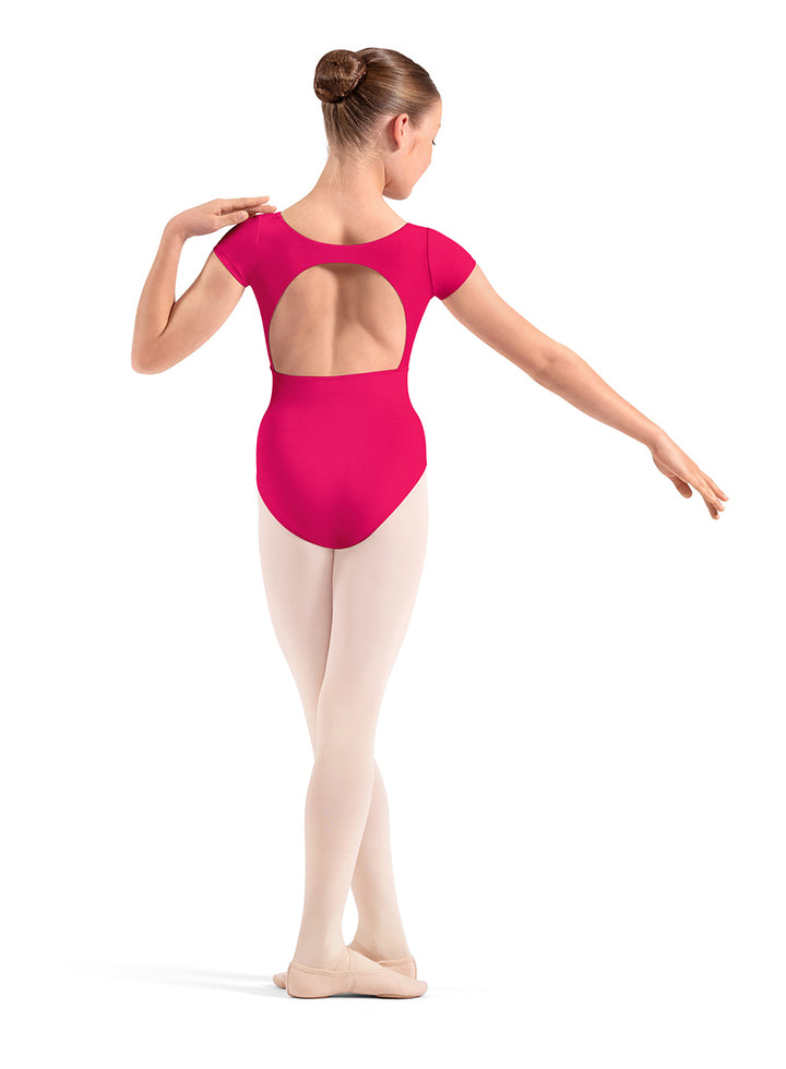 Girls Mirella Cap Sleeve Leotard
