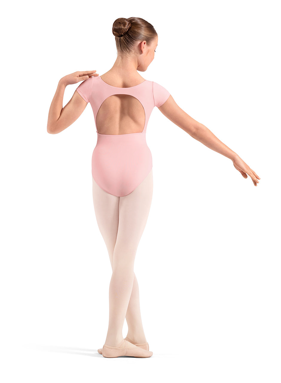 Girls Mirella Cap Sleeve Leotard