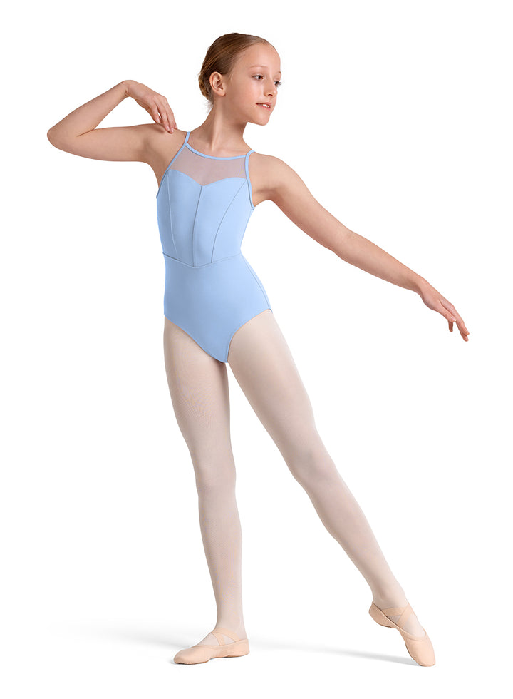 Girls Mirella Kaleidoscope Halterneck Leotard