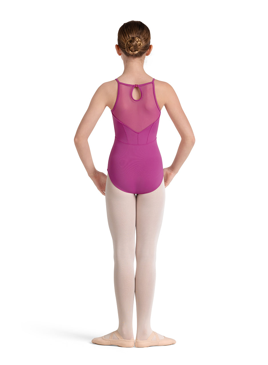 Girls Mirella Kaleidoscope Halterneck Leotard