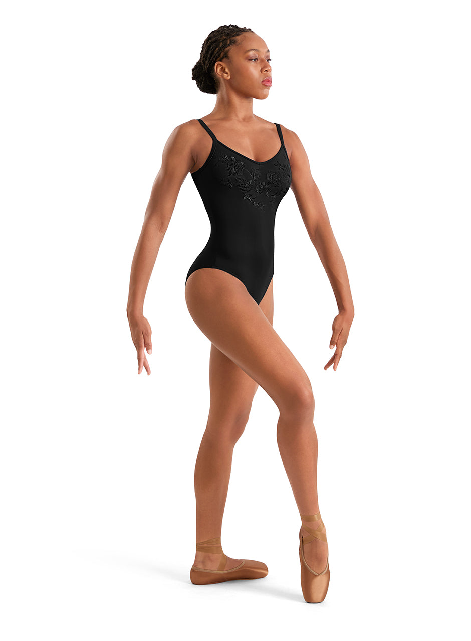 Ladies Mirella Floral Camisole Leotard