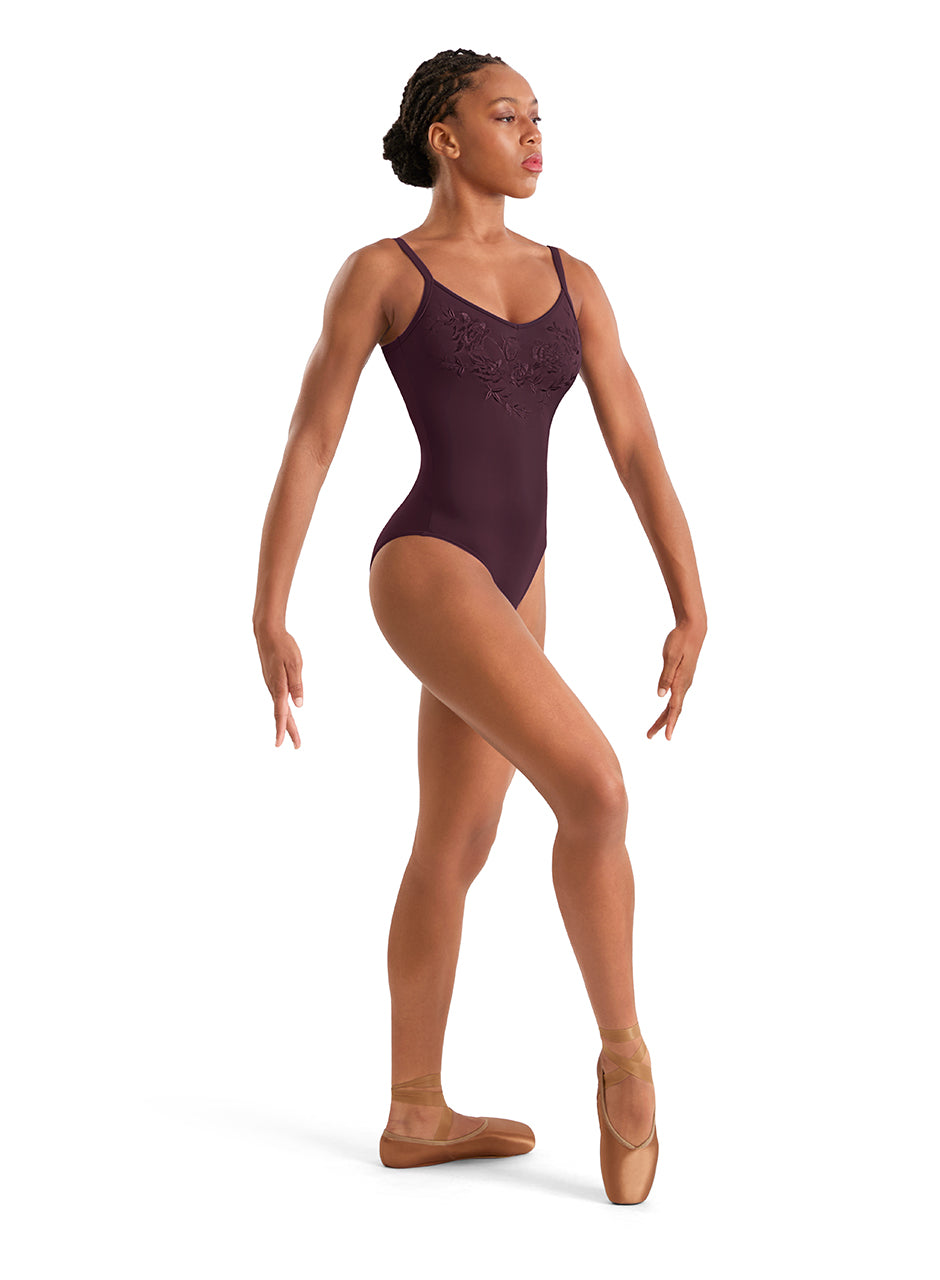 Ladies Mirella Floral Camisole Leotard