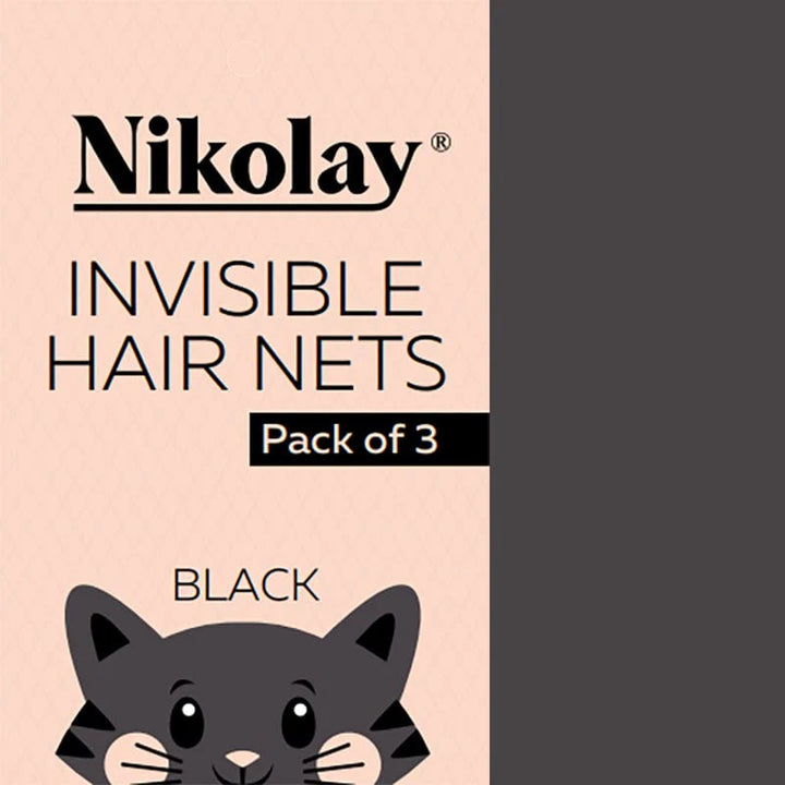 Invisible Hair Nets Pack of 3