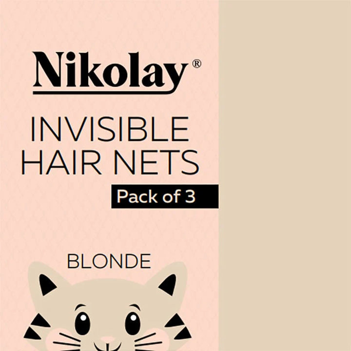 Invisible Hair Nets Pack of 3
