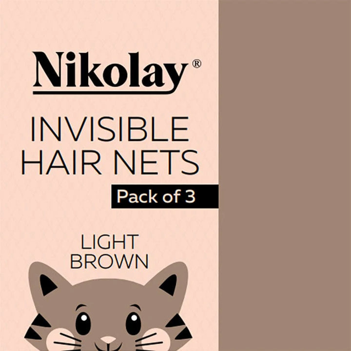 Invisible Hair Nets Pack of 3