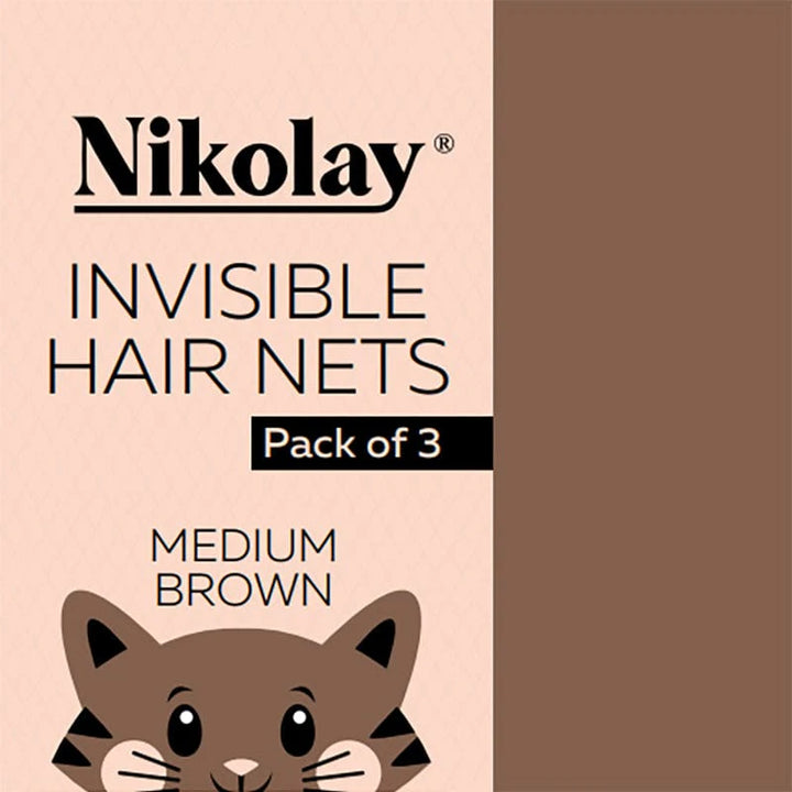 Invisible Hair Nets Pack of 3