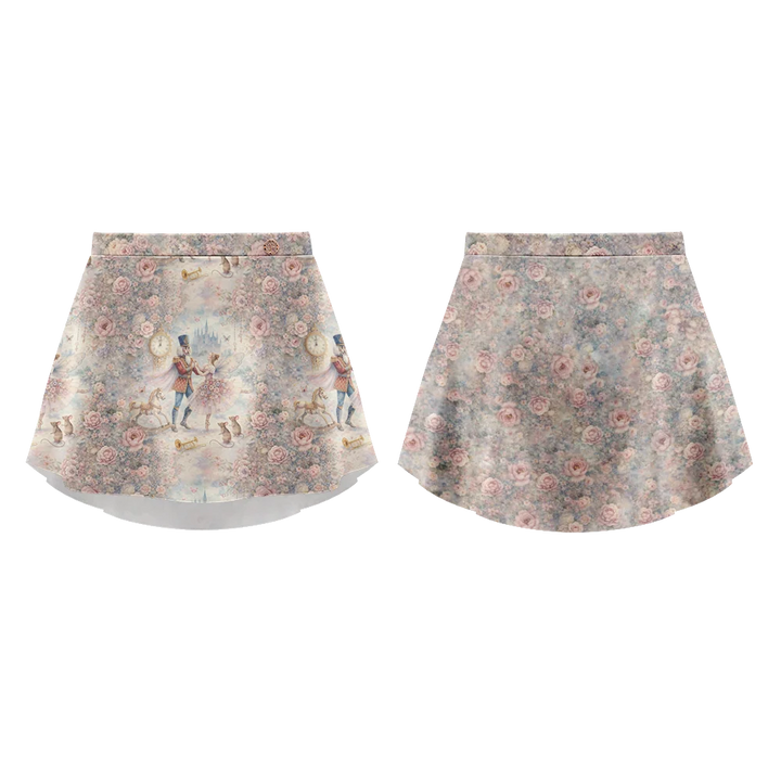Patterned Skirt Nutcracker 26