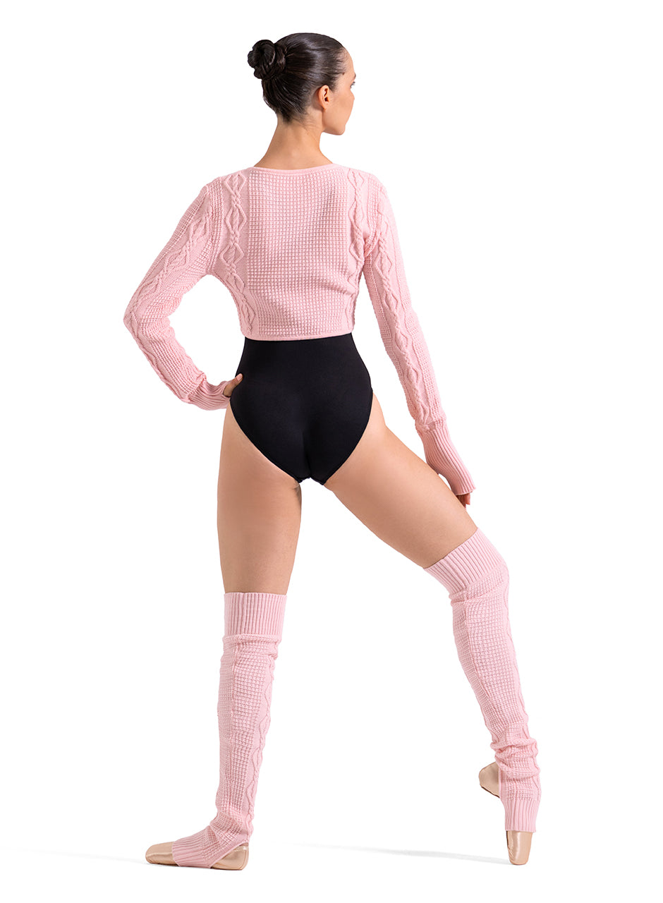 W11008 - Cable Knit Legwarmer