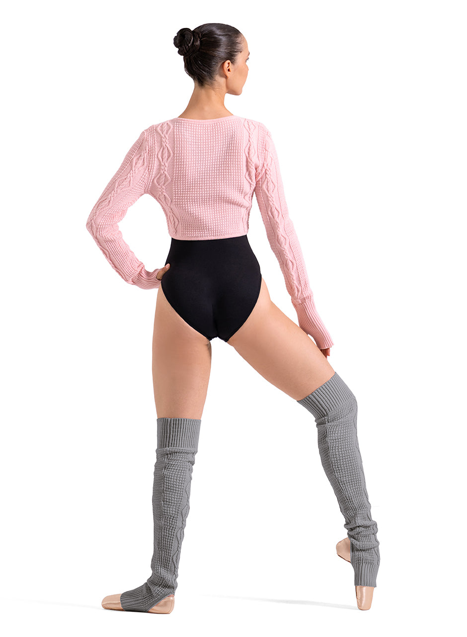 W11008 - Cable Knit Legwarmer