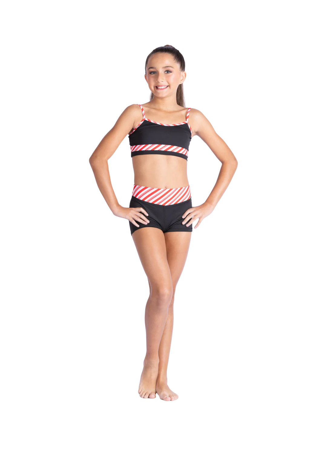 XO Candy Cane Two Piece Set