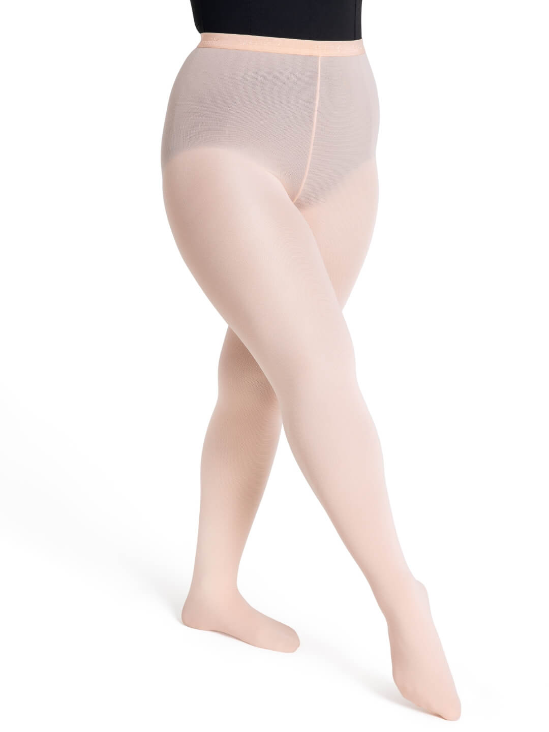 Seamed Professional Mesh Transition Tights