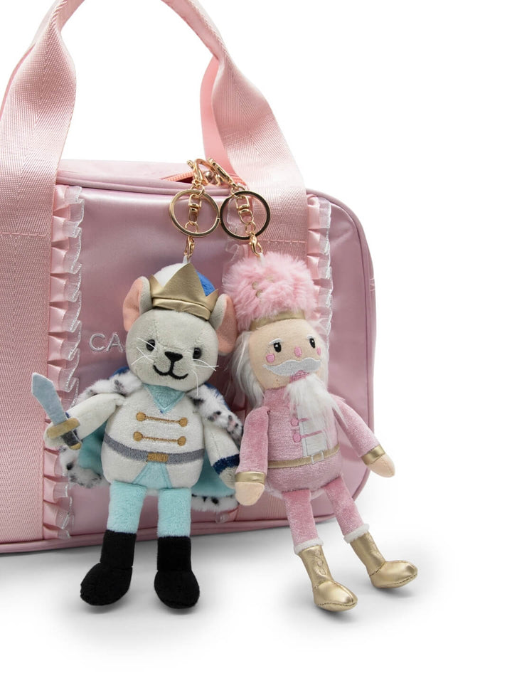 Nutcracker Plush Charm Keychain
