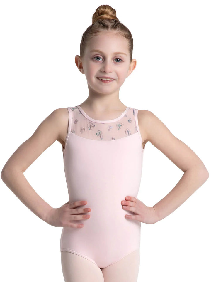 Girls Social Butterfly Mariposa Leotard