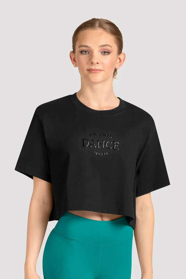 Ladies Mirella Celeste Printed Crop Top