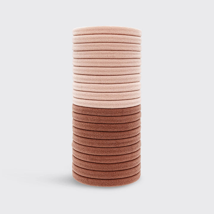 Blush Nylon Elastics 20pc set