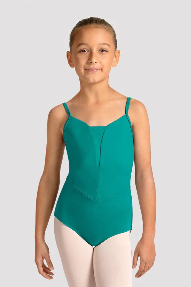 Girls Mirella Celestia Plain Camisole Leotard