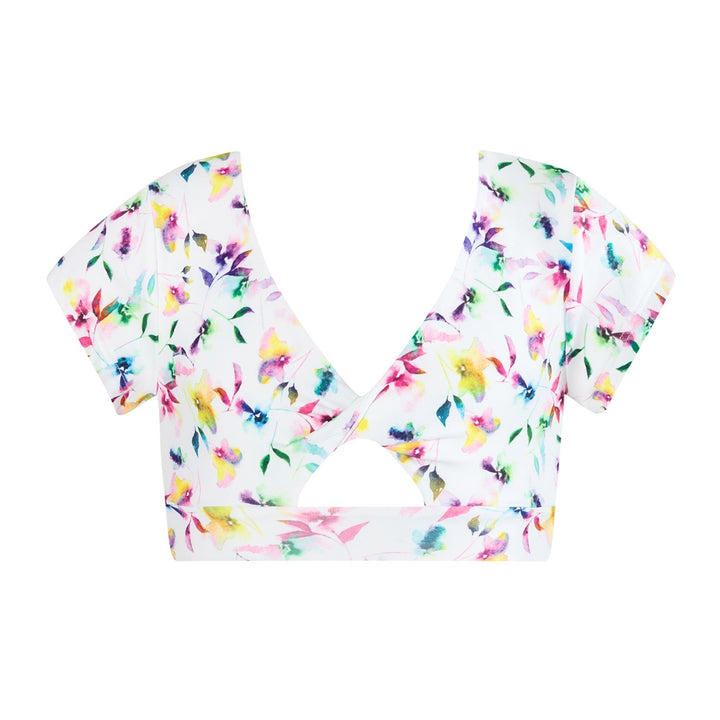 Avery Cap Sleeve Crop Top