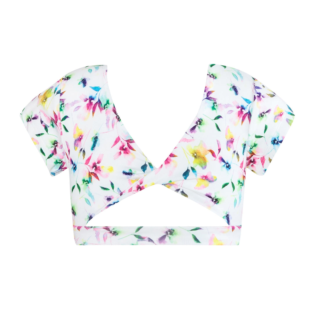 Avery Cap Sleeve Crop Top